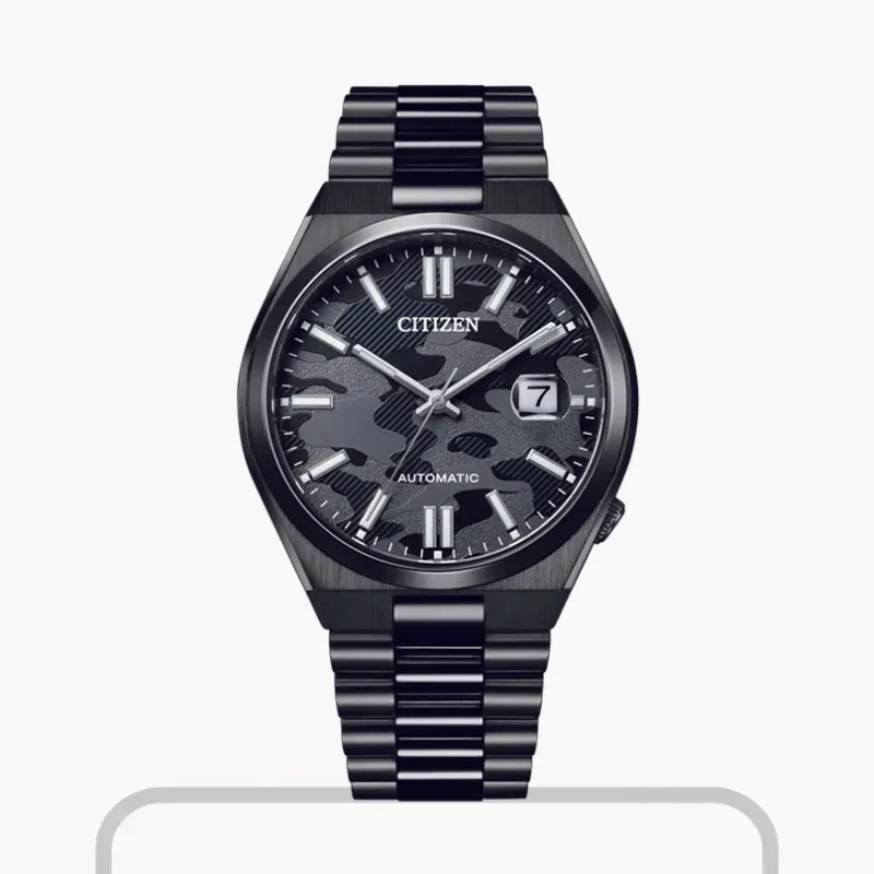 Citizen Tsuyosa Automatic Black Dial Men's Watch- NJ0155-87E